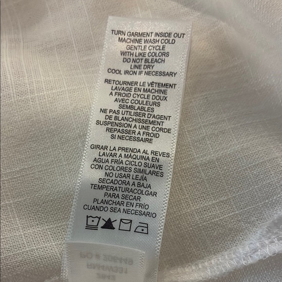 Splendid White Top, Size XS - Picture 5 of 8